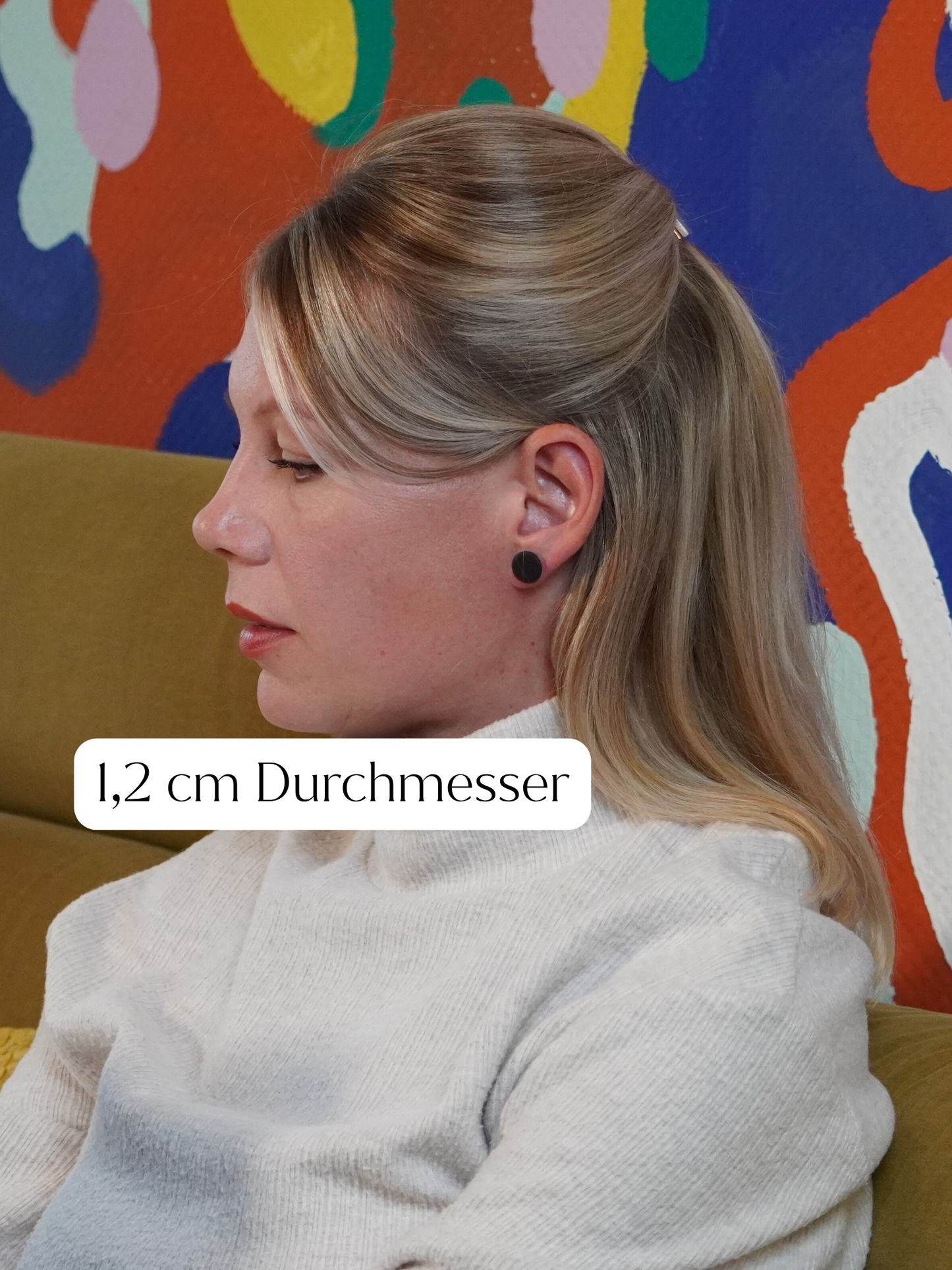 Ohrstecker "Black Velvet Classic"