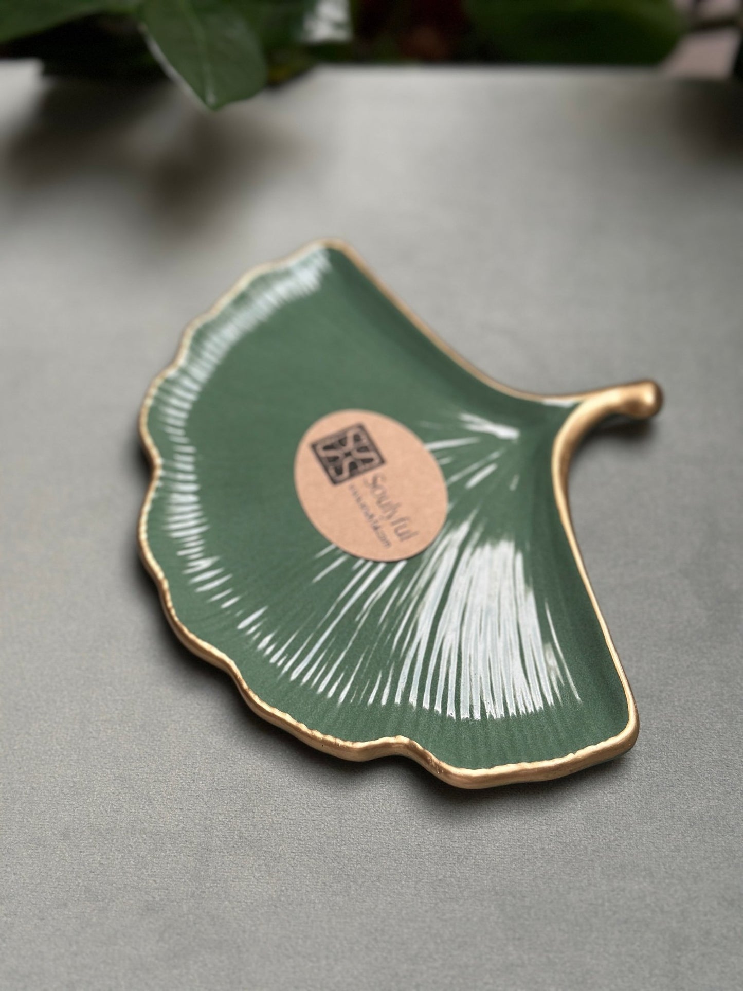 Ginkgoblatt "Golden" - erhältlich in 3 versch. Farben - Soulyful
