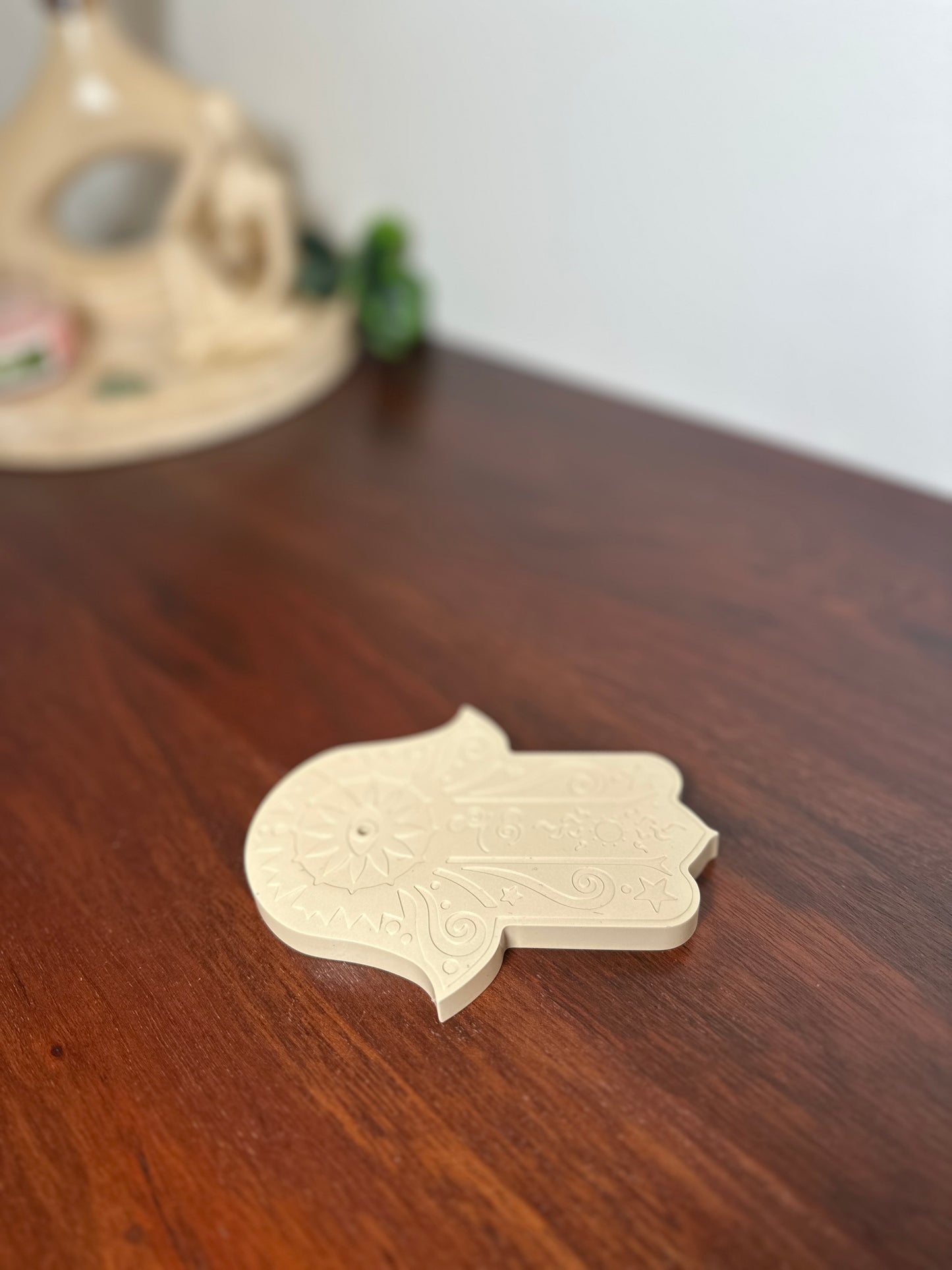 Räucherstäbchenhalter - Hamsa Hand - Versch. Farben/Muster