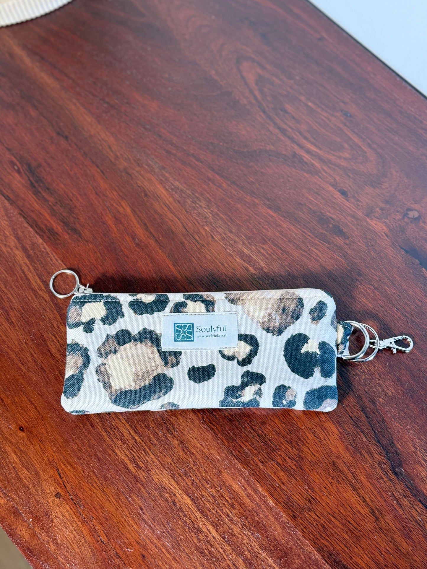 Schlüssel-Etui "Leo" mit Karabiner