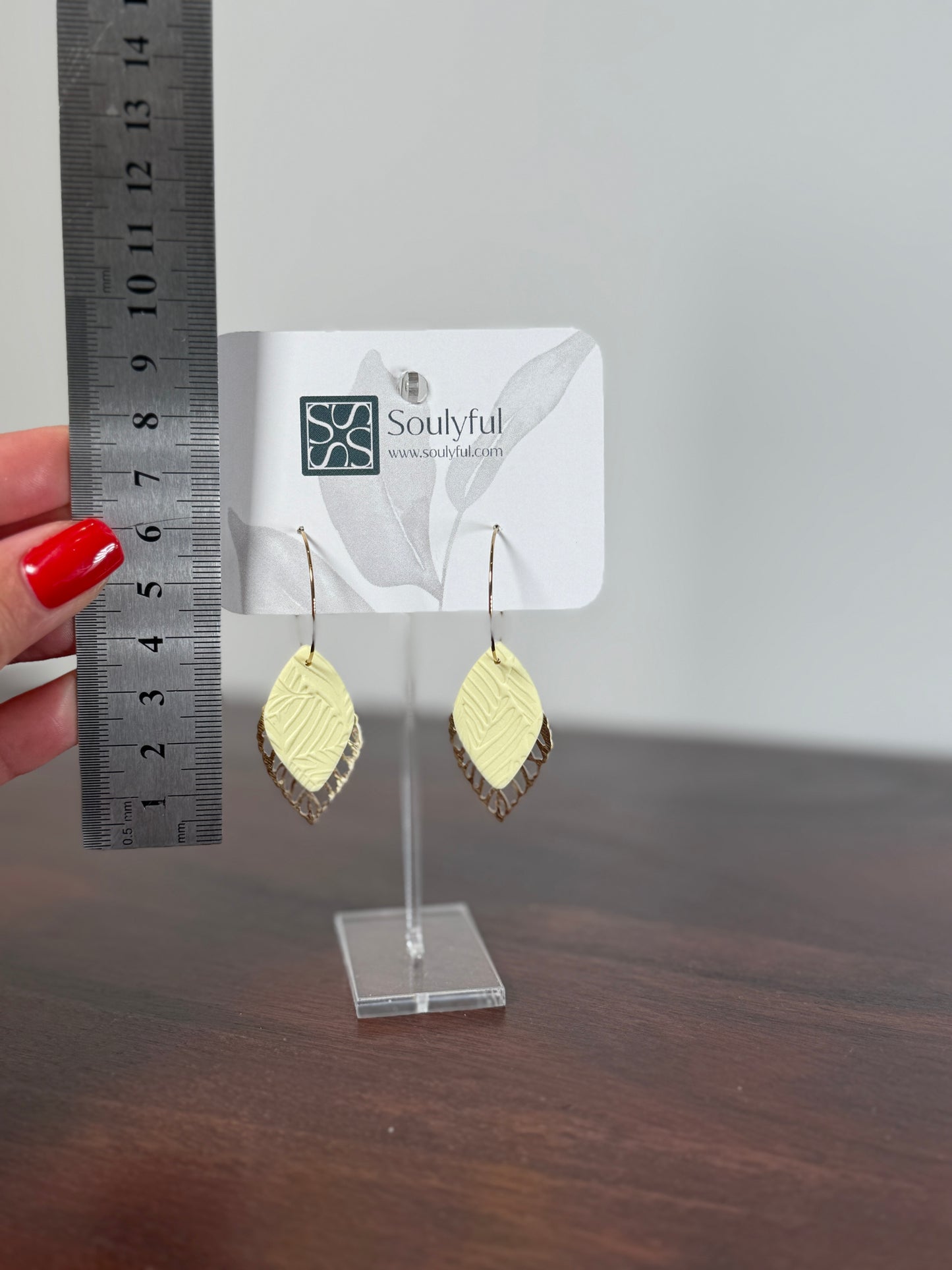 Creolen 18K vergoldet "Buttergelb"