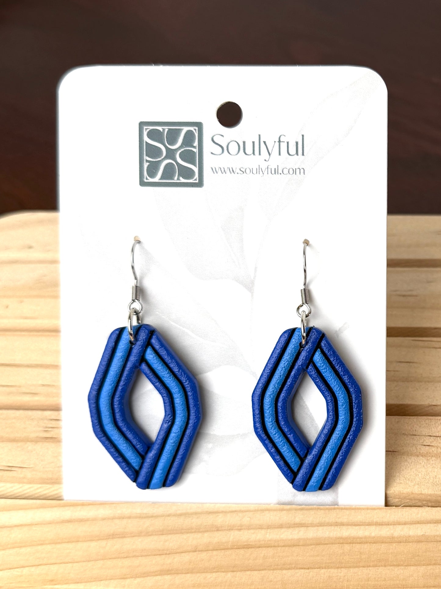 Ohrringe "Azure Lines"