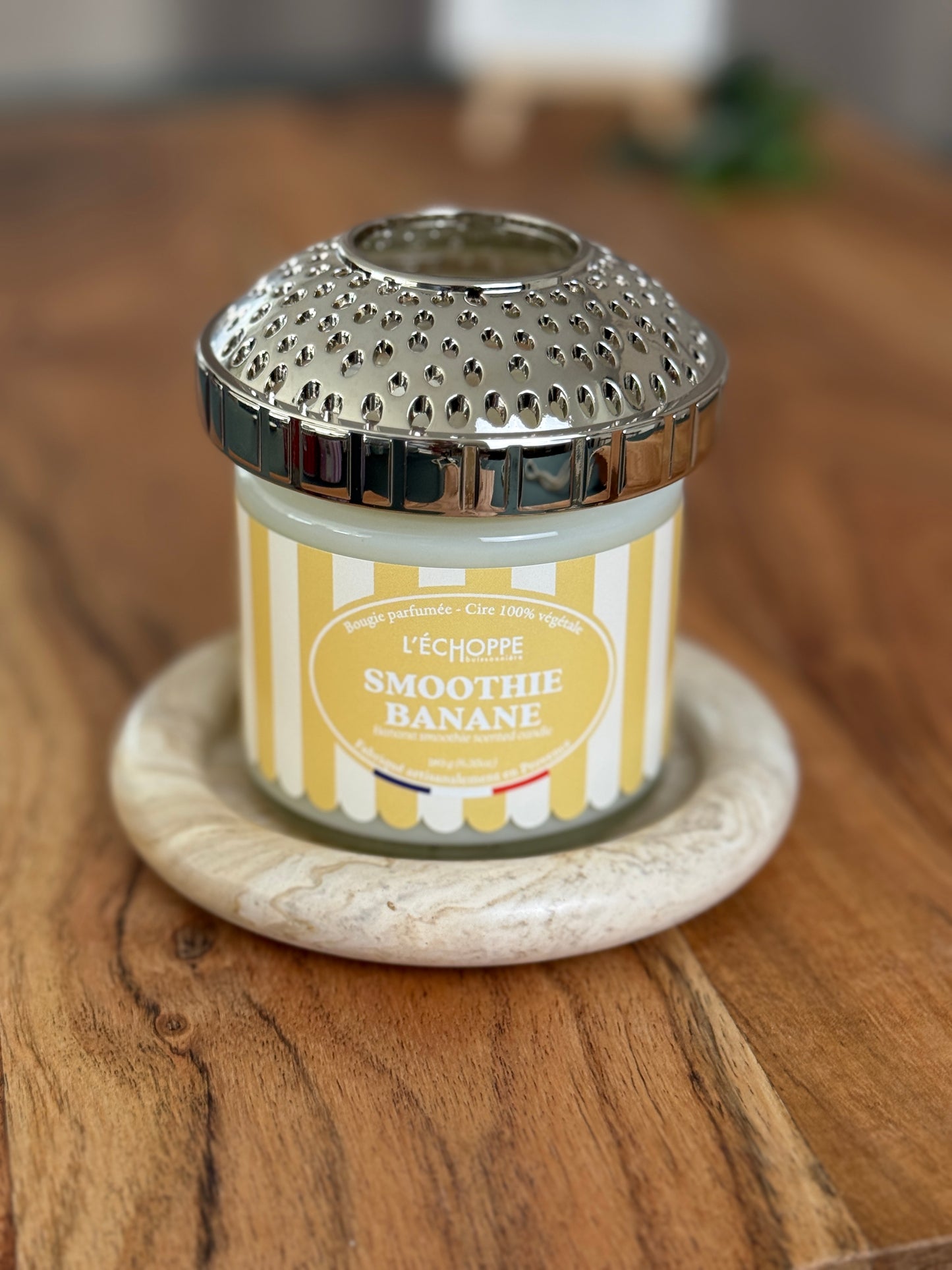 Duftkerze "Banana Smoothie" aus 100% Sojawachs - Made in Frankreich