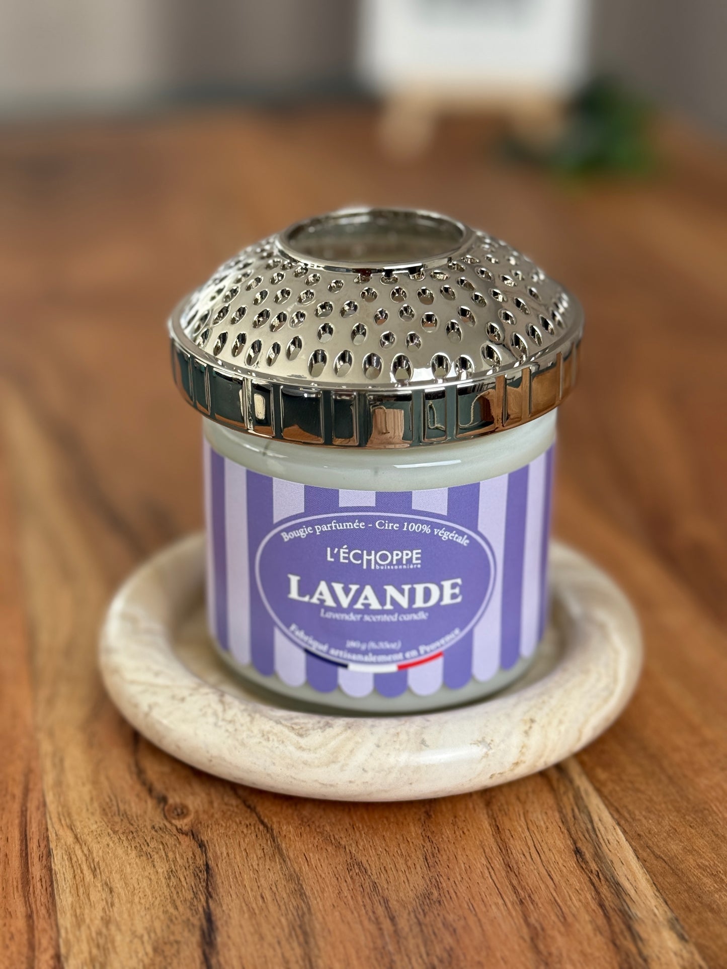 Duftkerze "Lavendel" aus 100% Sojawachs - Made in Frankreich