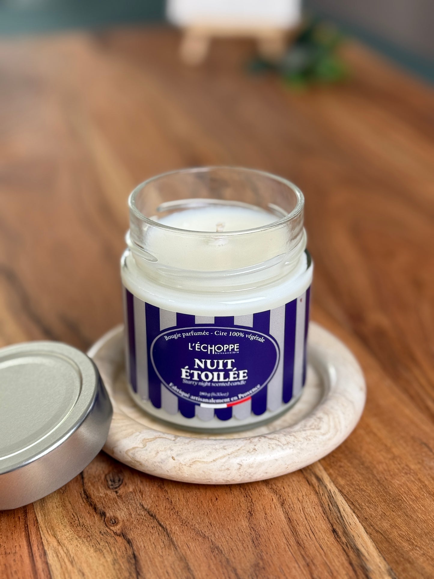 Duftkerze "Sternennacht" aus 100% Sojawachs - Made in Frankreich