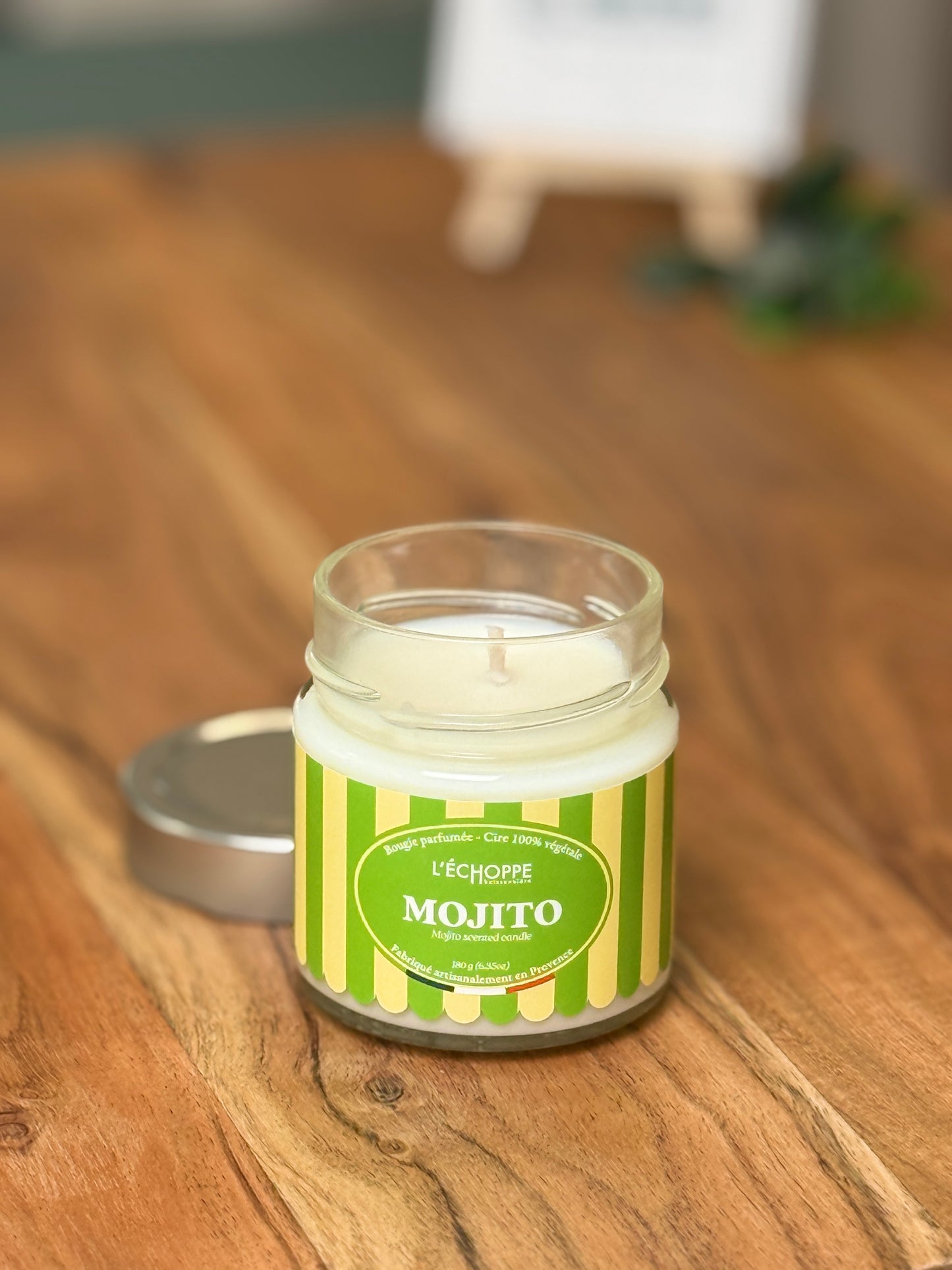 Duftkerze "Mojito" aus 100% Sojawachs – Made in Frankreich