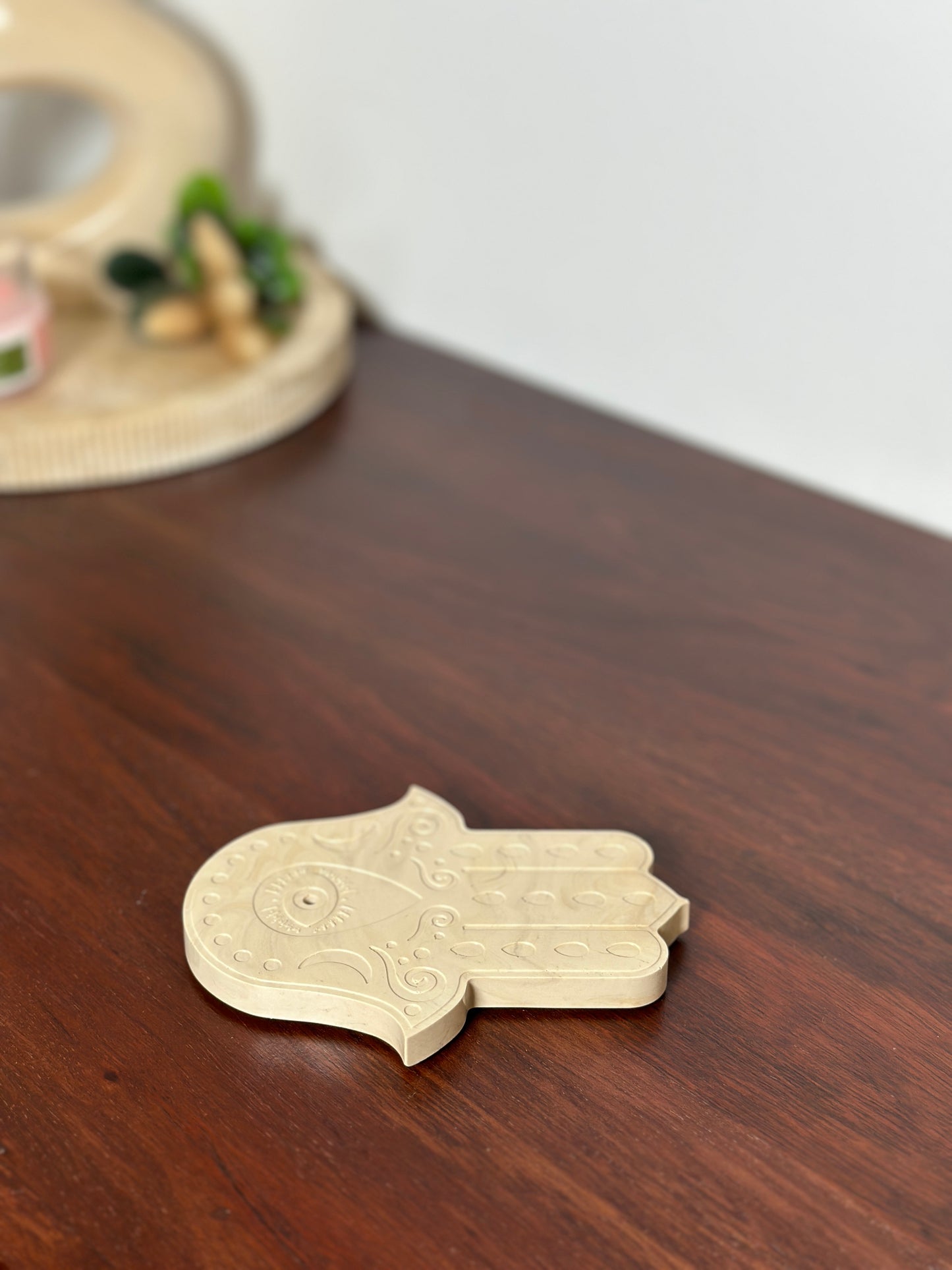 Räucherstäbchenhalter - Hamsa Hand - Versch. Farben/Muster