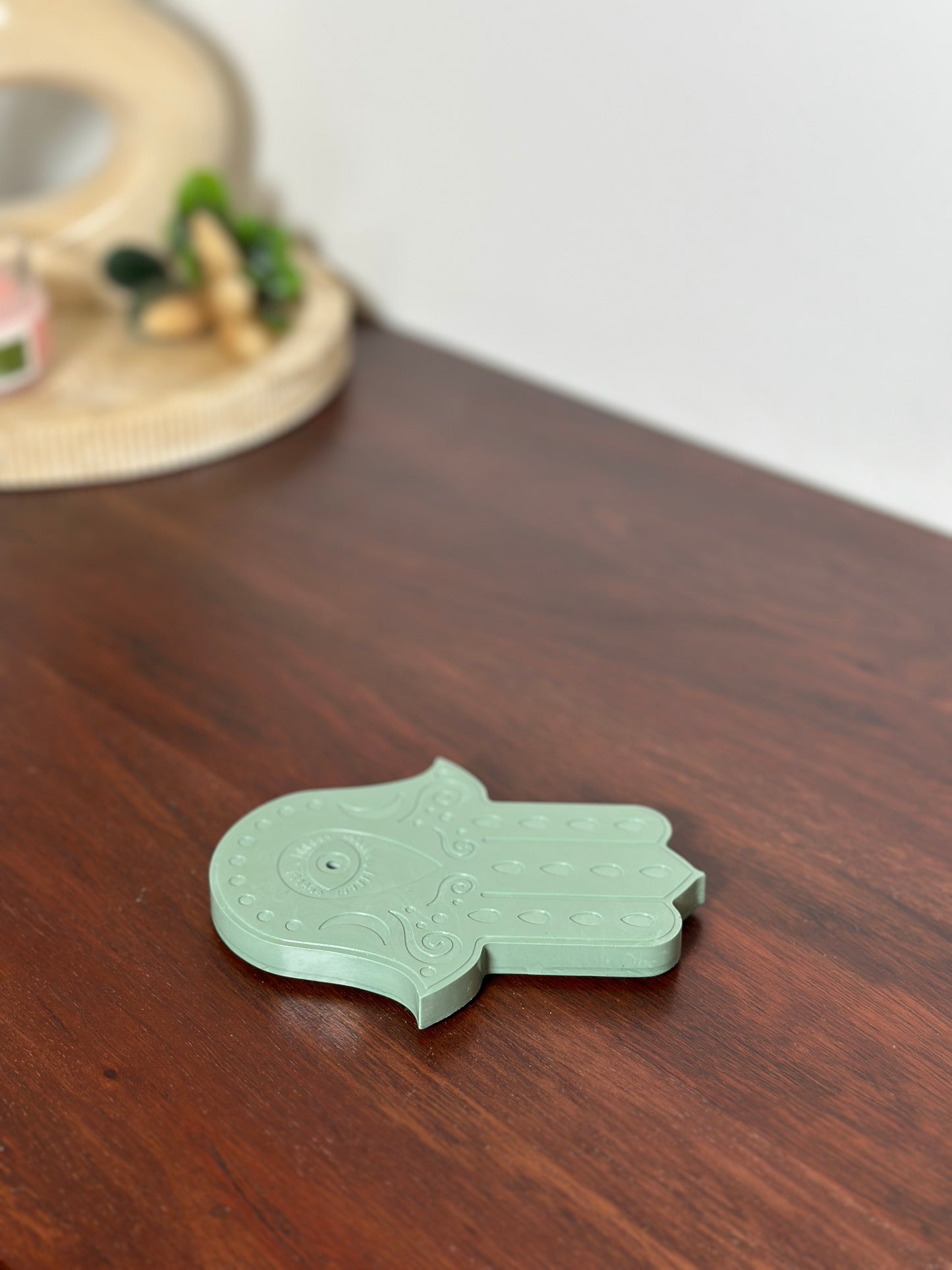 Räucherstäbchenhalter - Hamsa Hand - Versch. Farben/Muster
