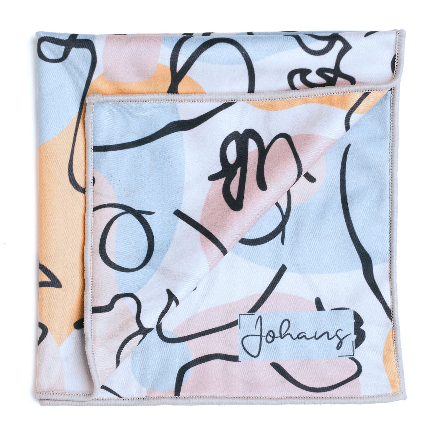 Johans® Mikrofasertücher - Stilvolle Reinigung für Brille & Display