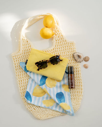 Summerbundle Capri – Tuch & Etui im Set | Johans®