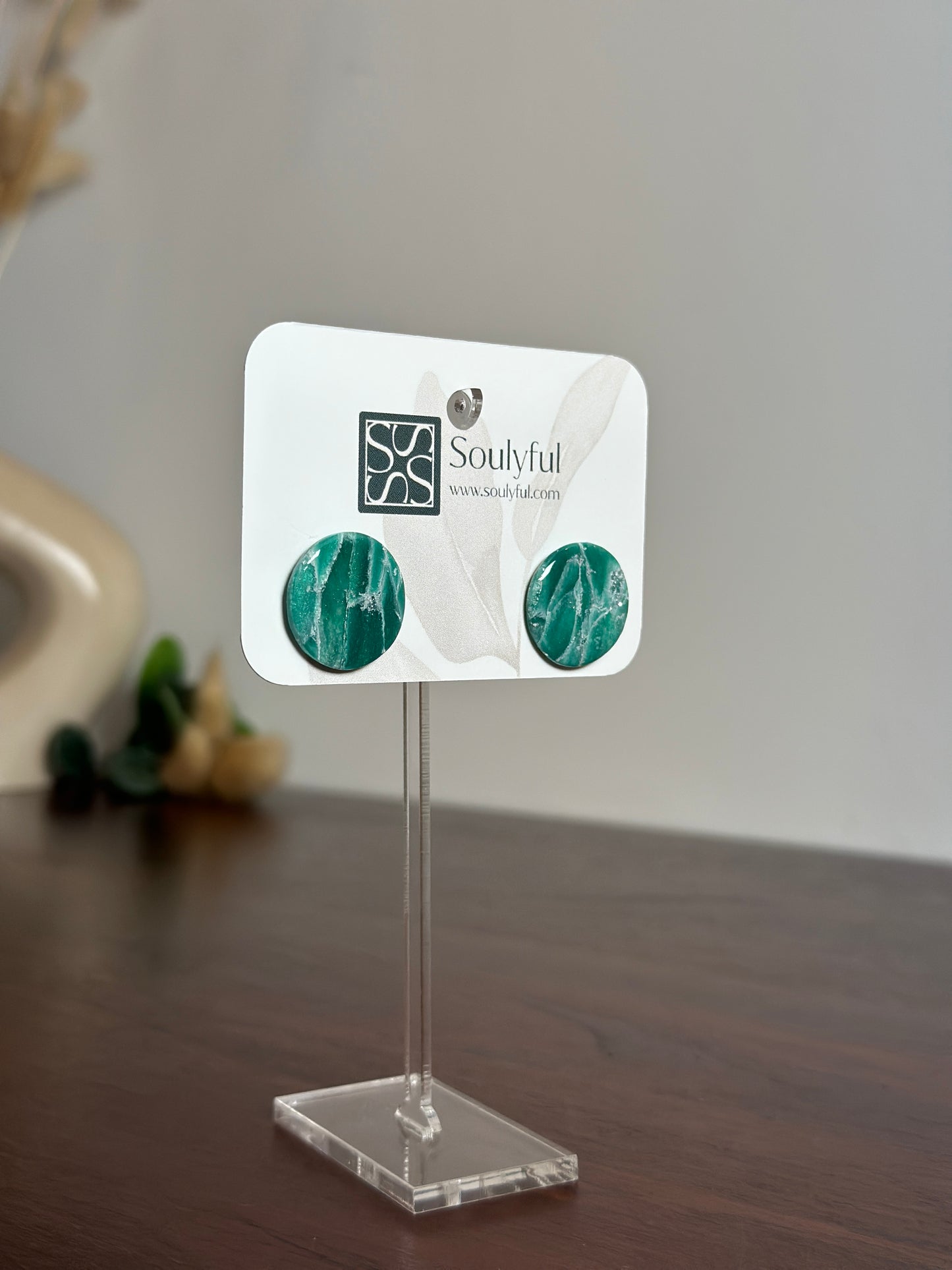 Ohrstecker "Emerald“