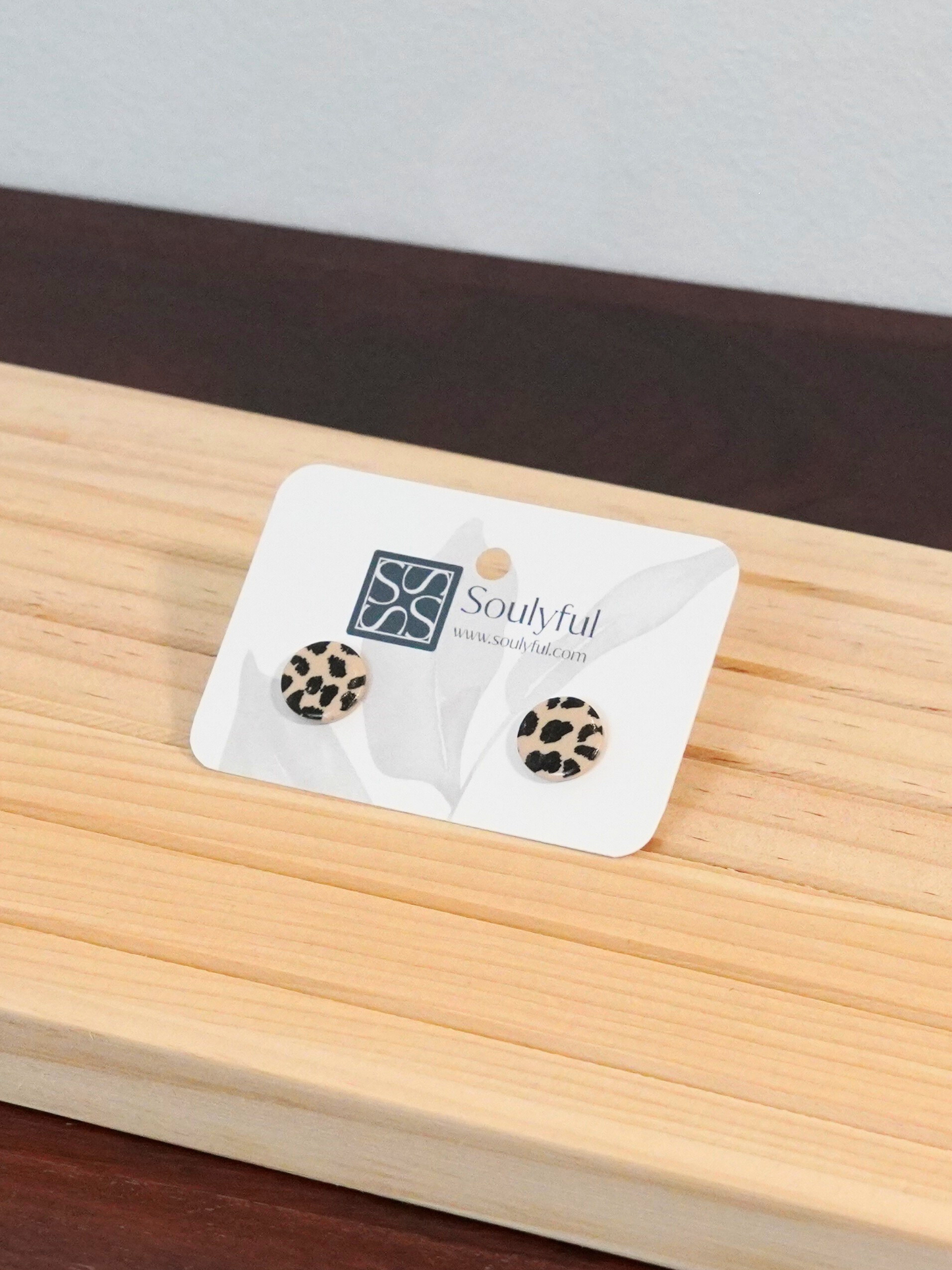 Ohrstecker "Leo" - 1,2 cm Durchmesser