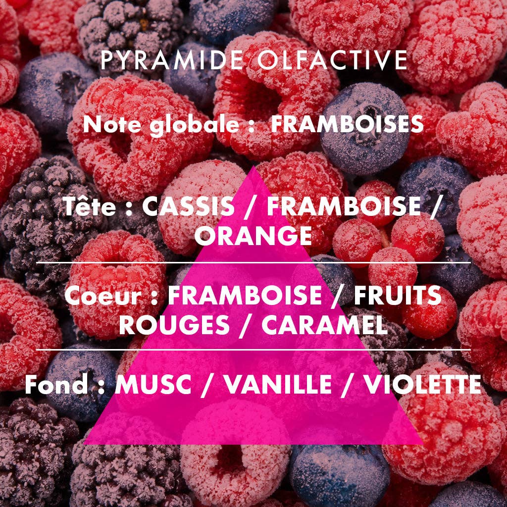 Duftkerze "Gefrorene Beeren" aus 100% Sojawachs - Made in Frankreich