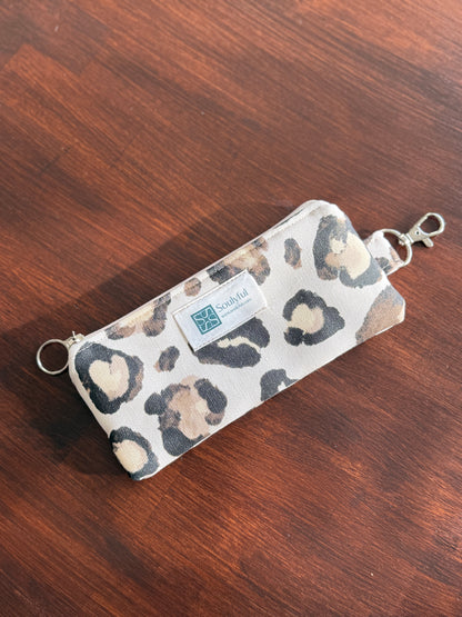 Schlüssel-Etui "Leo" mit Karabiner