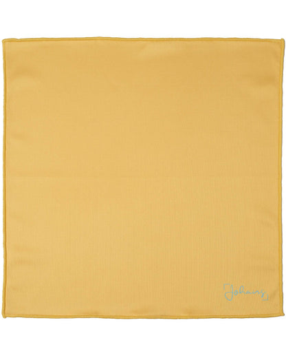 Johans® Mikrofasertuch "Gelb" - Stilvolle Reinigung für Brille & Display