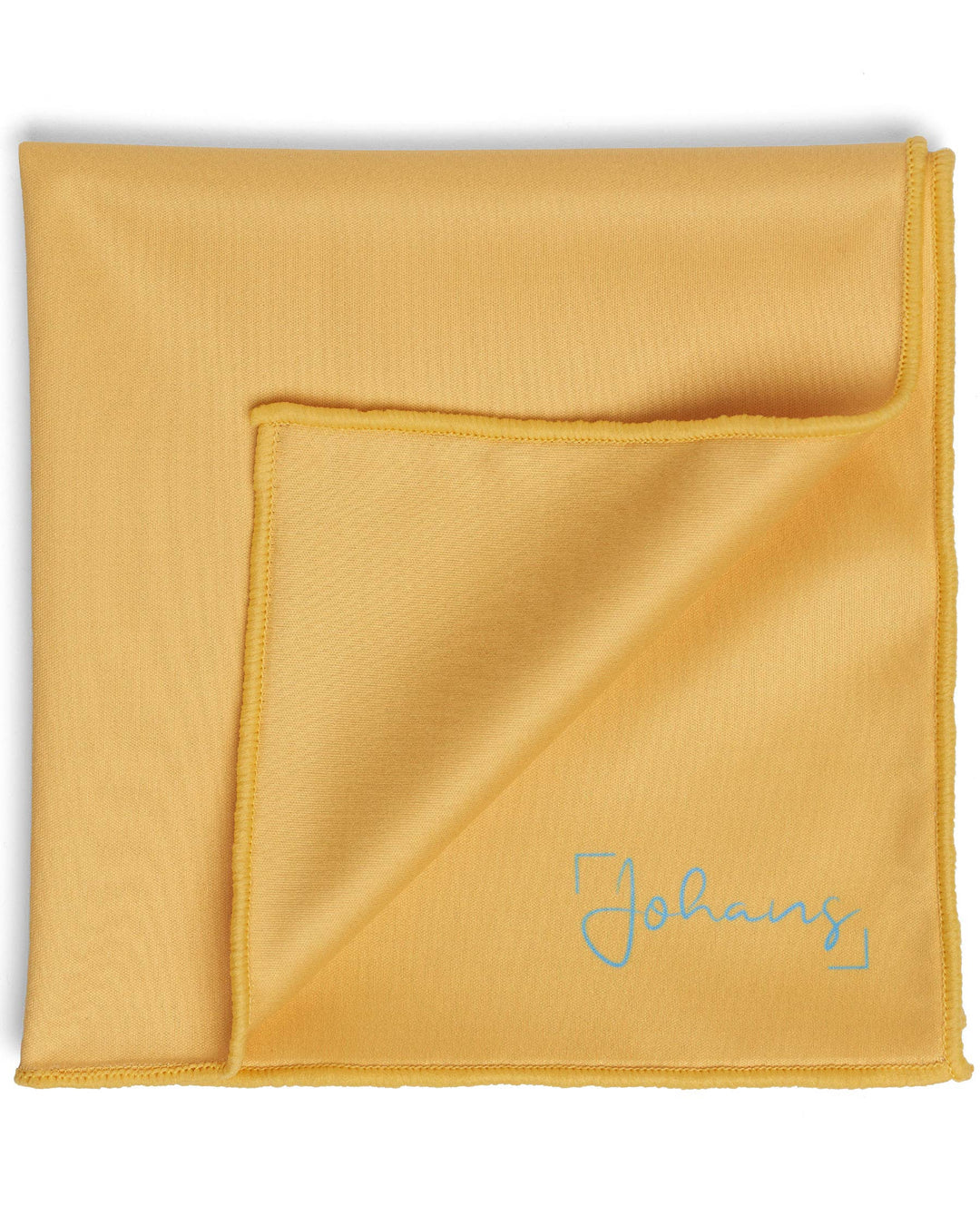 Johans® Mikrofasertuch "Gelb" - Stilvolle Reinigung für Brille & Display