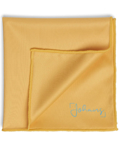 Johans® Mikrofasertuch "Gelb" - Stilvolle Reinigung für Brille & Display