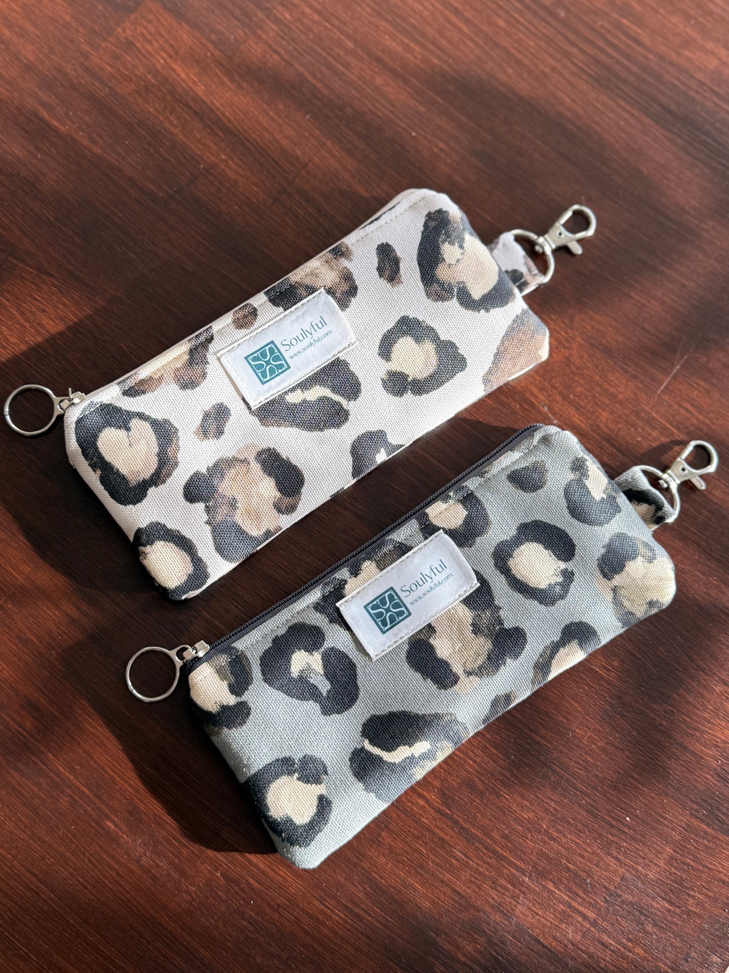 Schlüssel-Etui "Leo" mit Karabiner