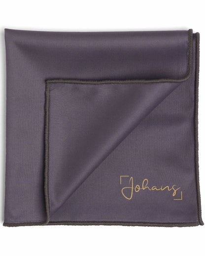 Johans® Mikrofasertuch "Anthrazit" - Stilvolle Reinigung für Brille & Display