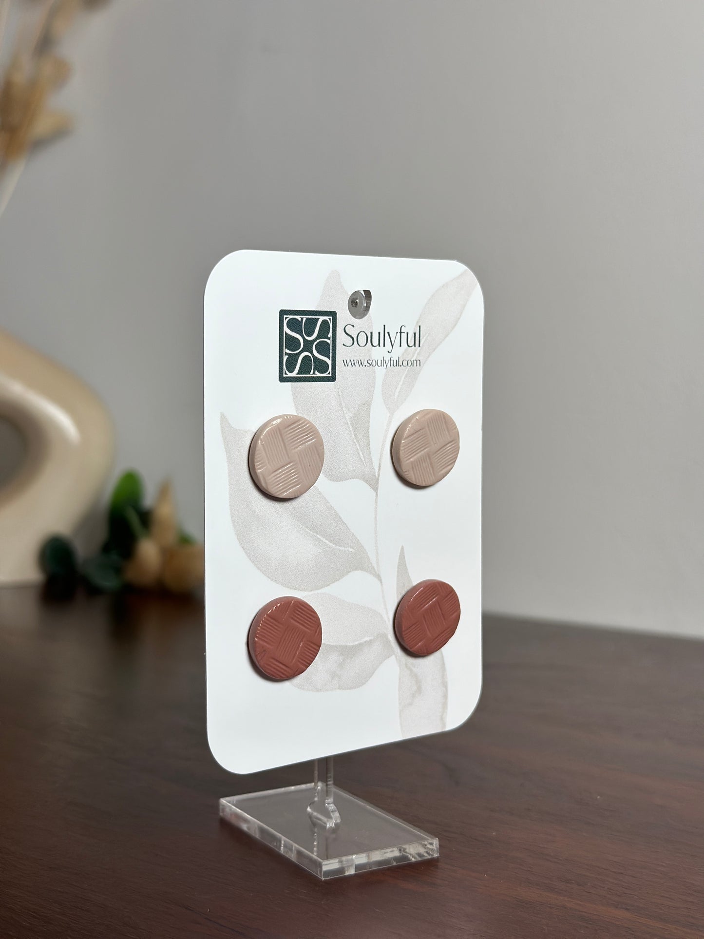 2er Set - Ohrstecker verschiedene Farben