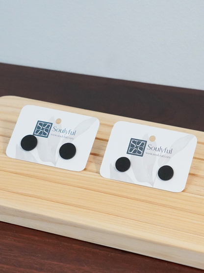 Ohrstecker "Black Velvet Classic"