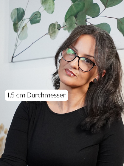 Ohrstecker "Black Velvet Classic"