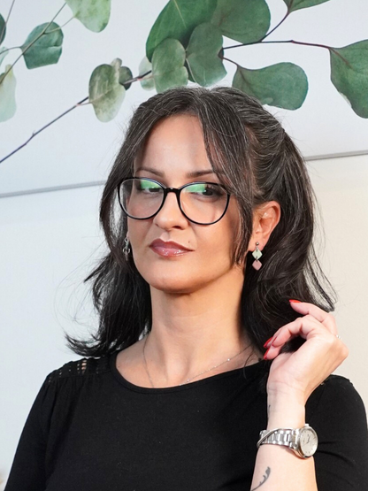 Ohrringe "Soft Whisper" - Hardwarefarbe in silber- oder goldfarben auswählbar