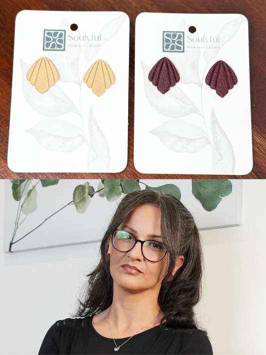 Ohrstecker "Muschel"