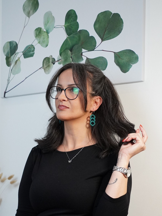 Creolen "Trinity" - Creolenfarbe silber- oder goldfarben auswählbar