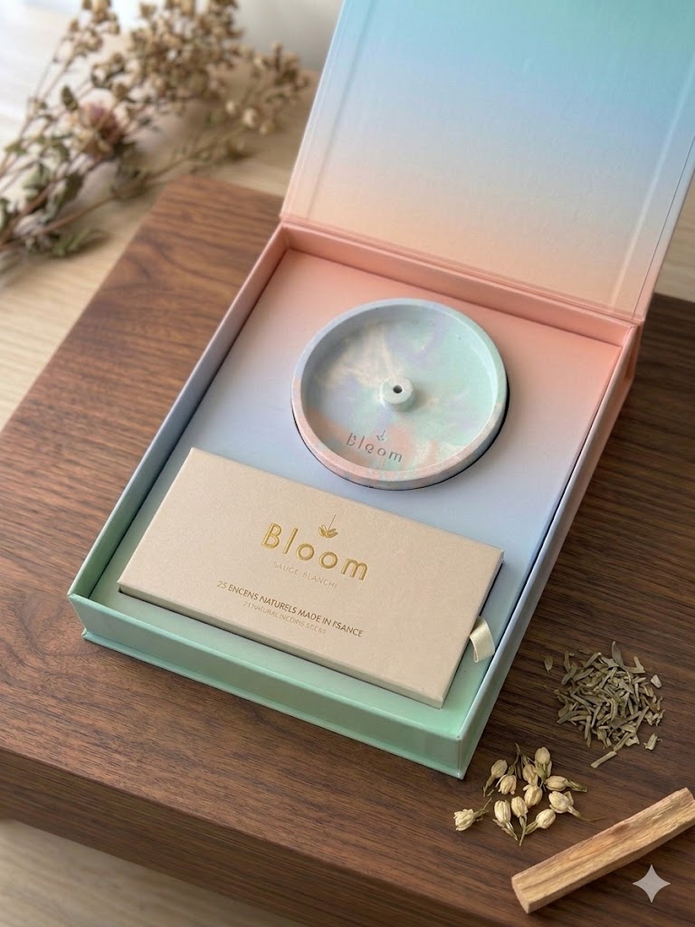 Bloom Geschenkbox - Stilvolles Räucherset