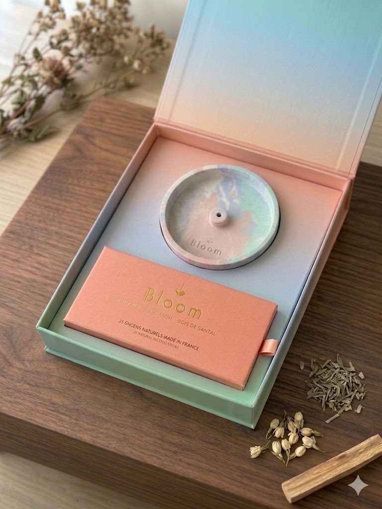 Bloom Geschenkbox - Stilvolles Räucherset