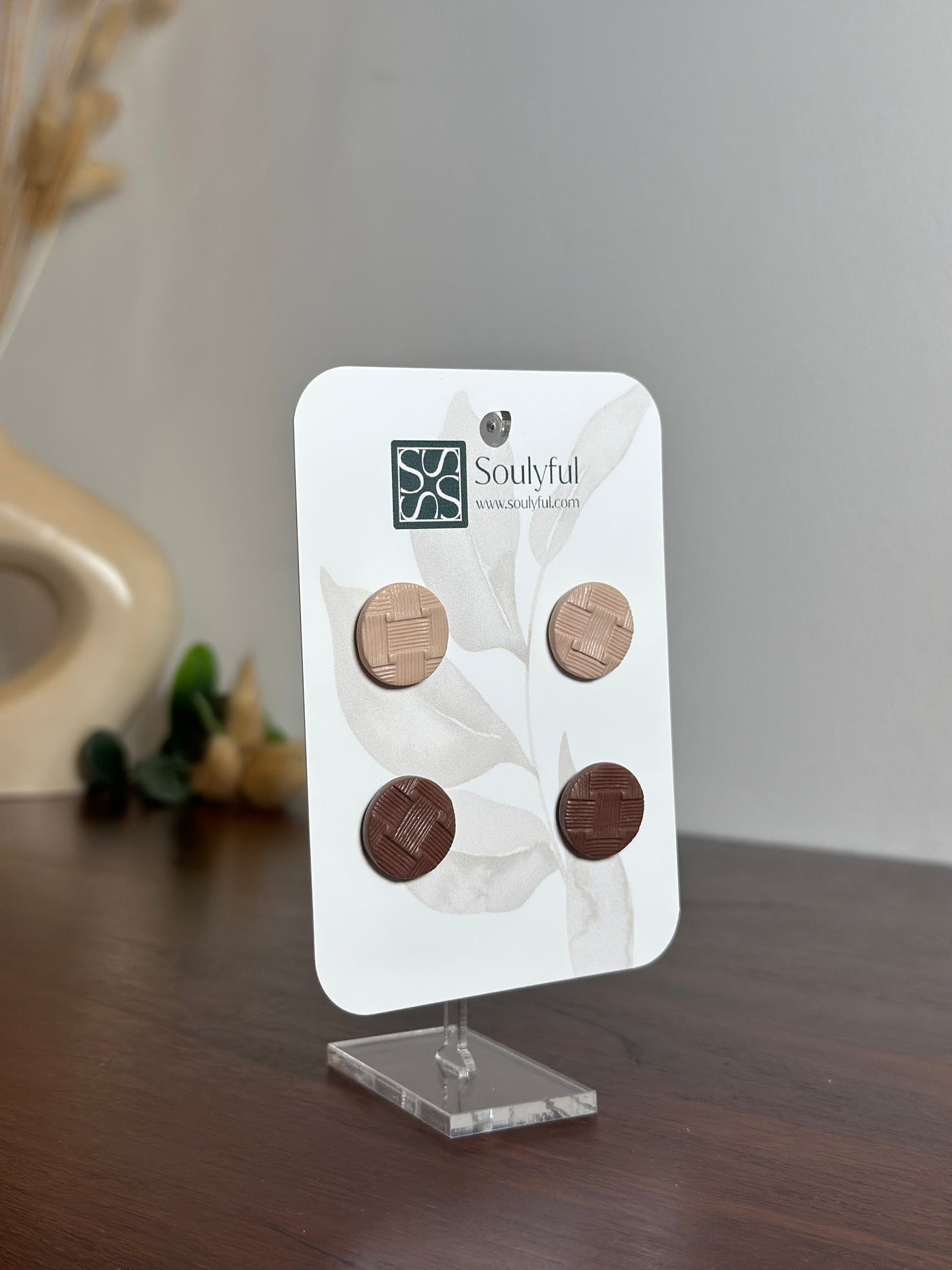 2er Set - Ohrstecker verschiedene Farben
