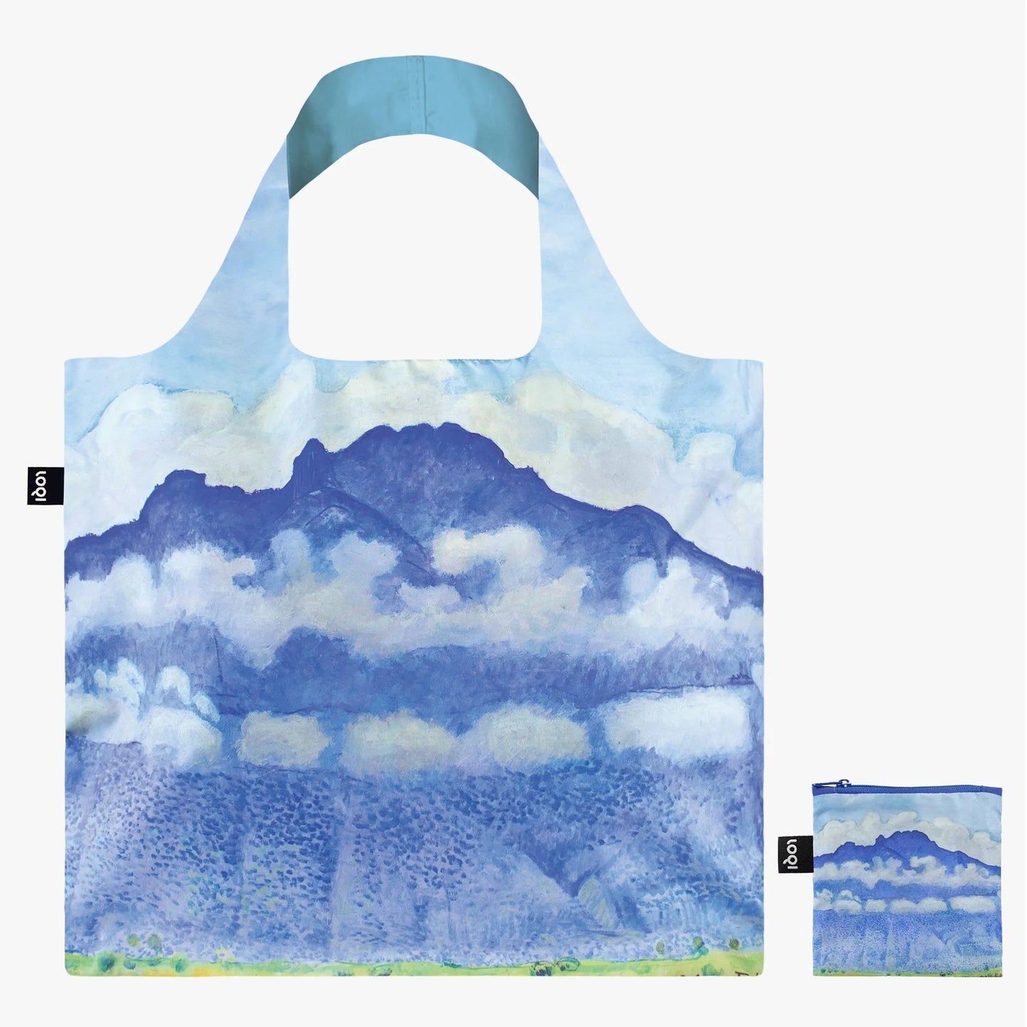 Tote Bag aus 100 % Recyclingmaterial – FERDINAND HODLER „Schynige Platte“