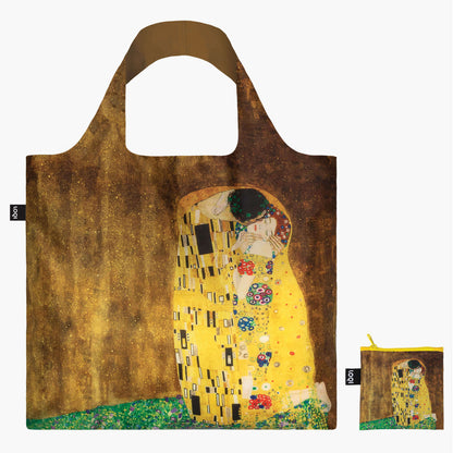 Tote Bag aus 100 % Recyclingmaterial – GUSTAV KLIMT „Der Kuss“