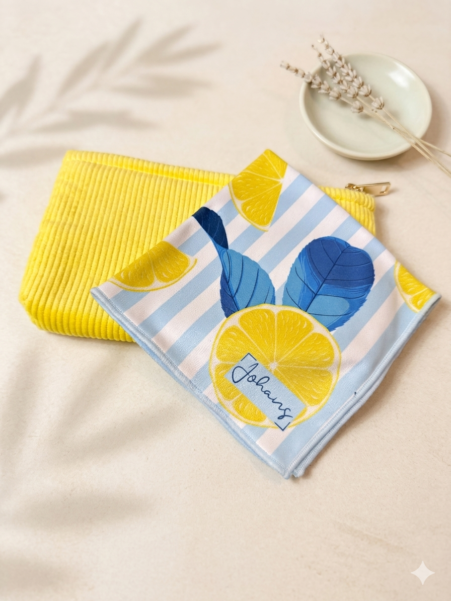 Summerbundle Capri – Tuch & Etui im Set | Johans®