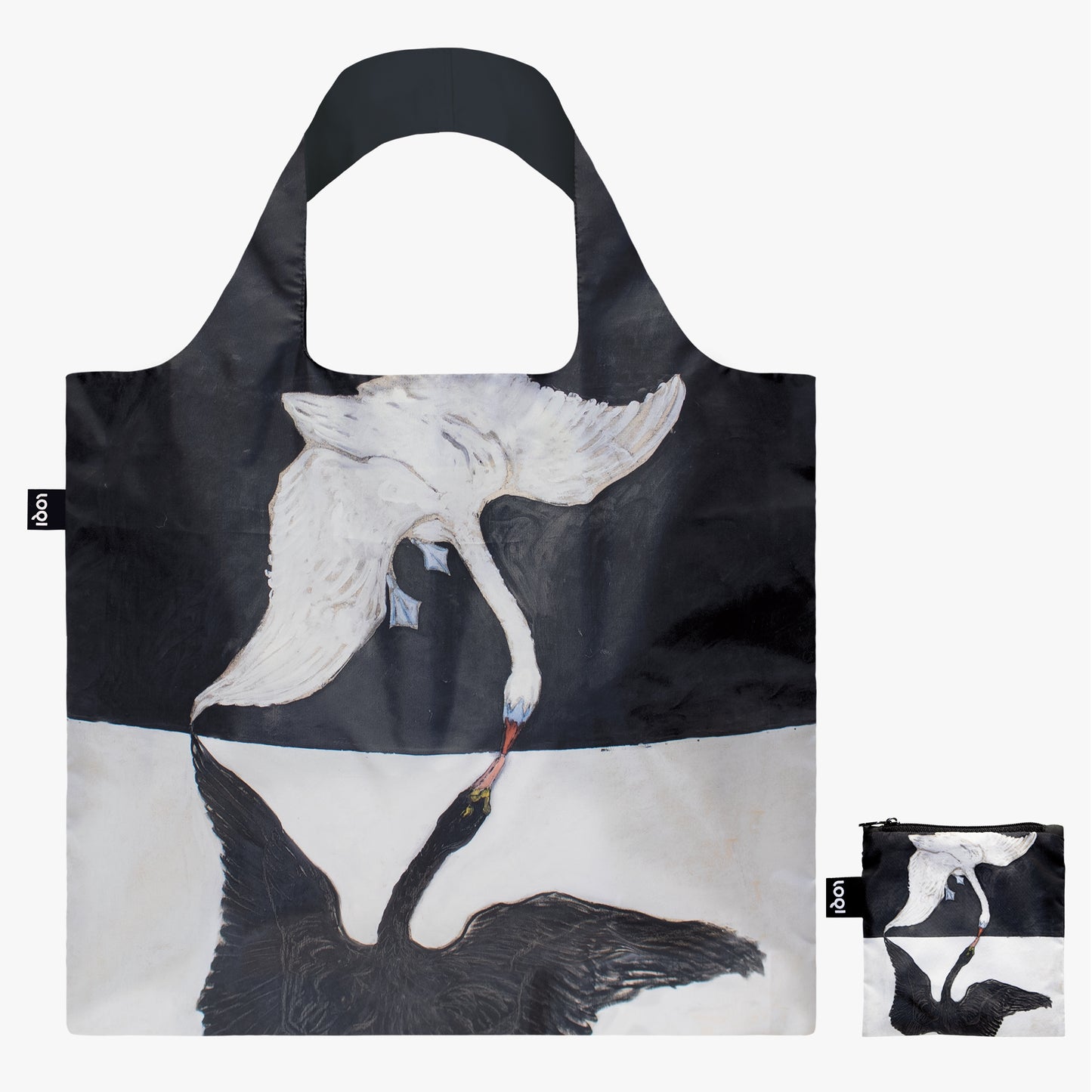 Tote Bag aus 100 % Recyclingmaterial – HILMA AF KLINT „Der Schwan“