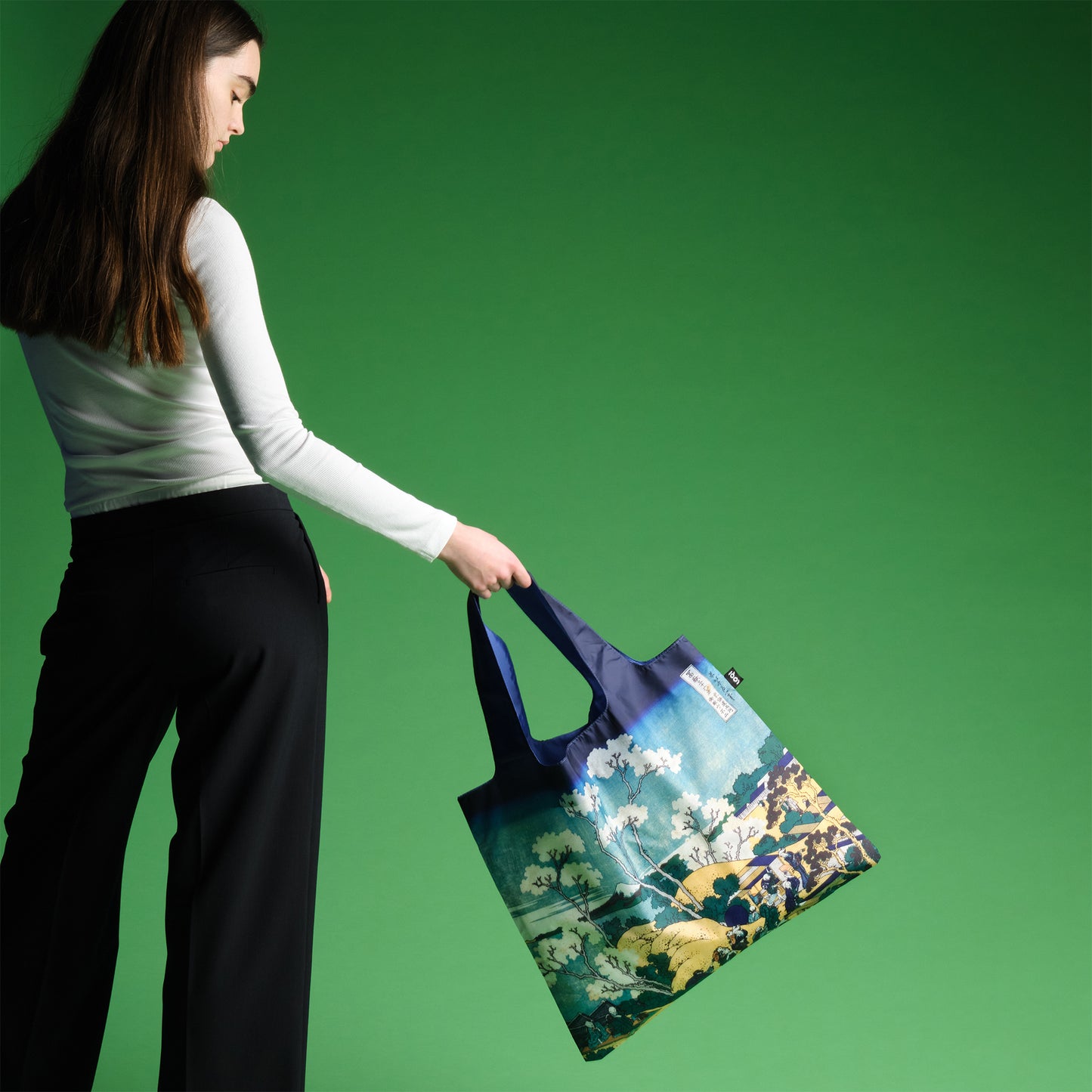 Tote Bag aus 100 % Recyclingmaterial – KATSUSHIKA HOKUSAI „Fuji von Gotenyama“