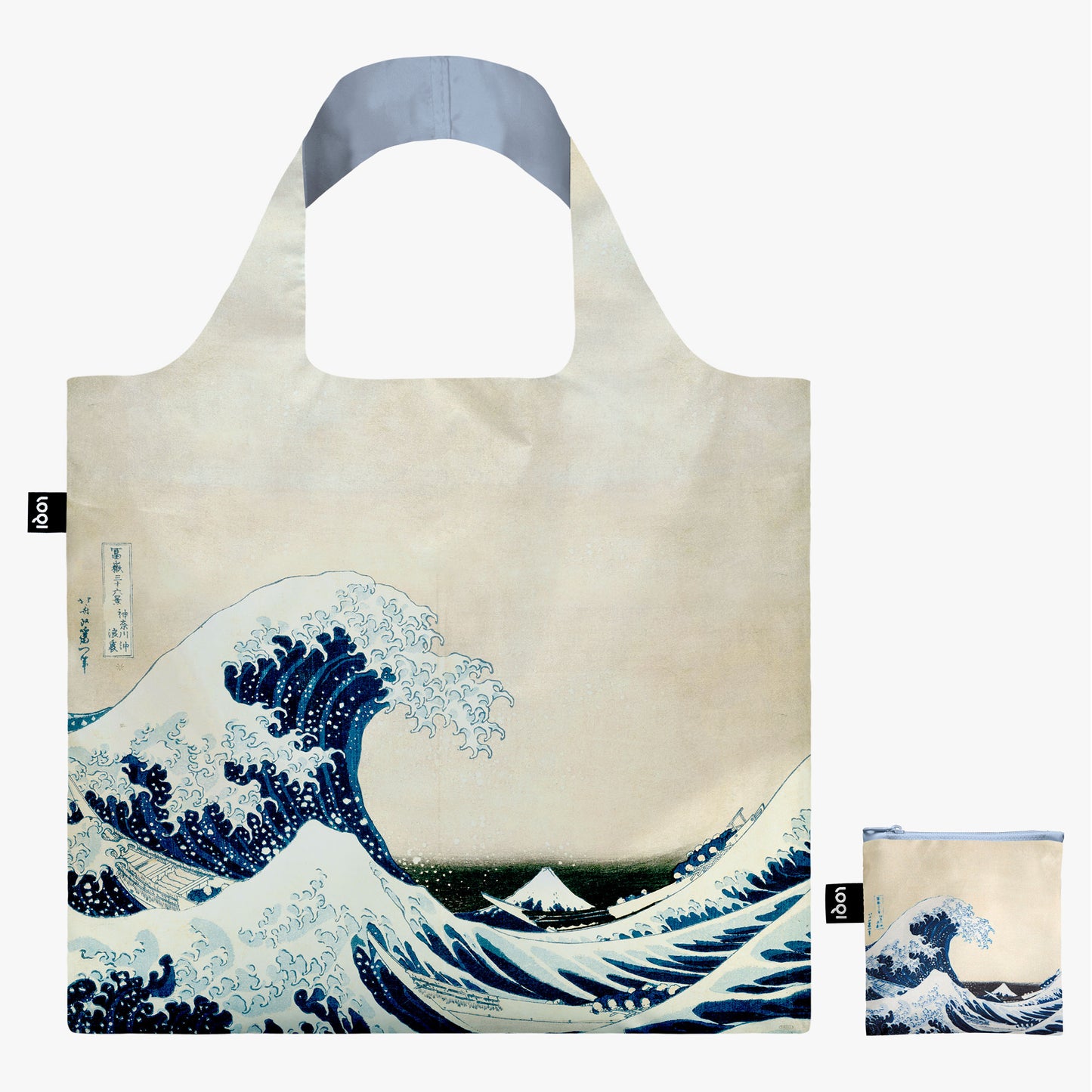 Tote Bag aus 100 % Recyclingmaterial – KATSUSHIKA HOKUSAI „Die große Welle“