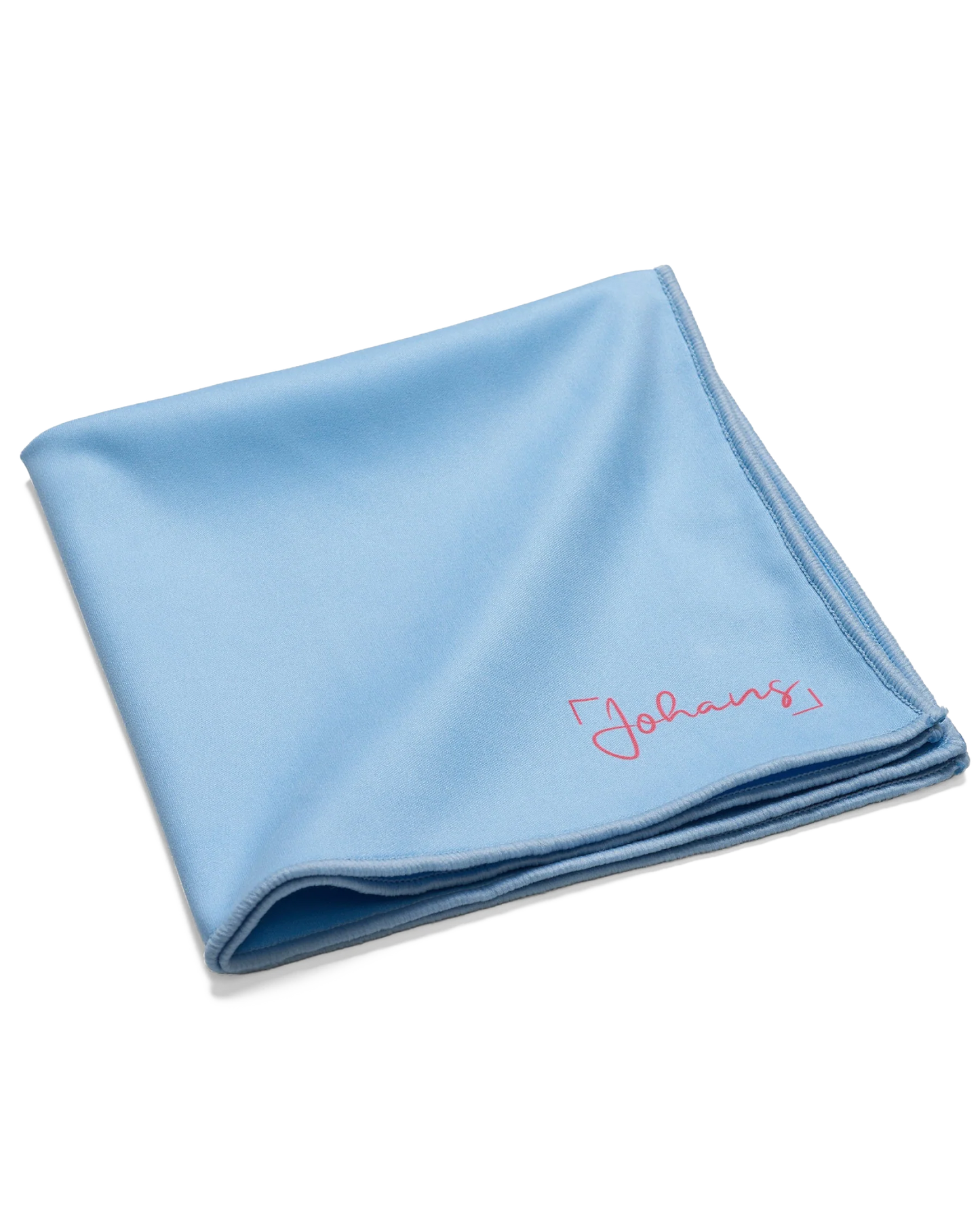 Johans® Mikrofasertuch "Himmelblau" - Stilvolle Reinigung für Brille & Display