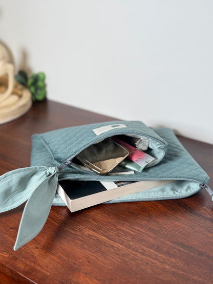 Duo Kosmetiktaschen "Velvet Teal"