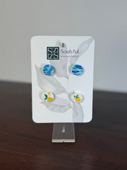 Ohrstecker 2er Set - Verschiedene Designs