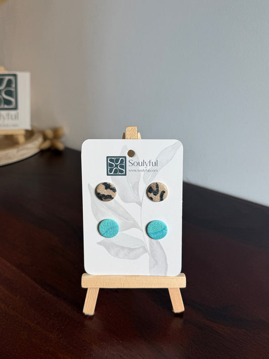 SUMMERSALE Ohrstecker 2er Set - 1,5cm Durchmesser