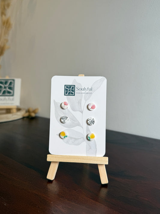 SUMMERSALE Ohrstecker 3er Set "Minis"