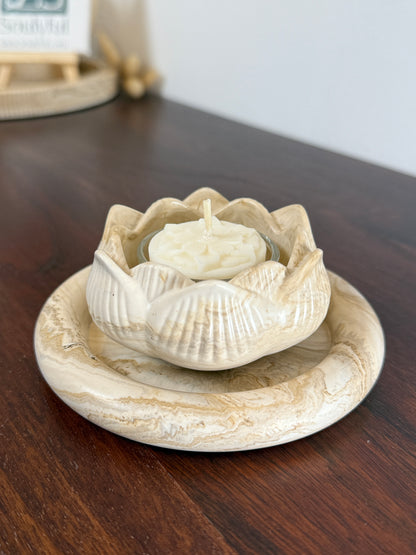 Teelichthalter "Lotus"