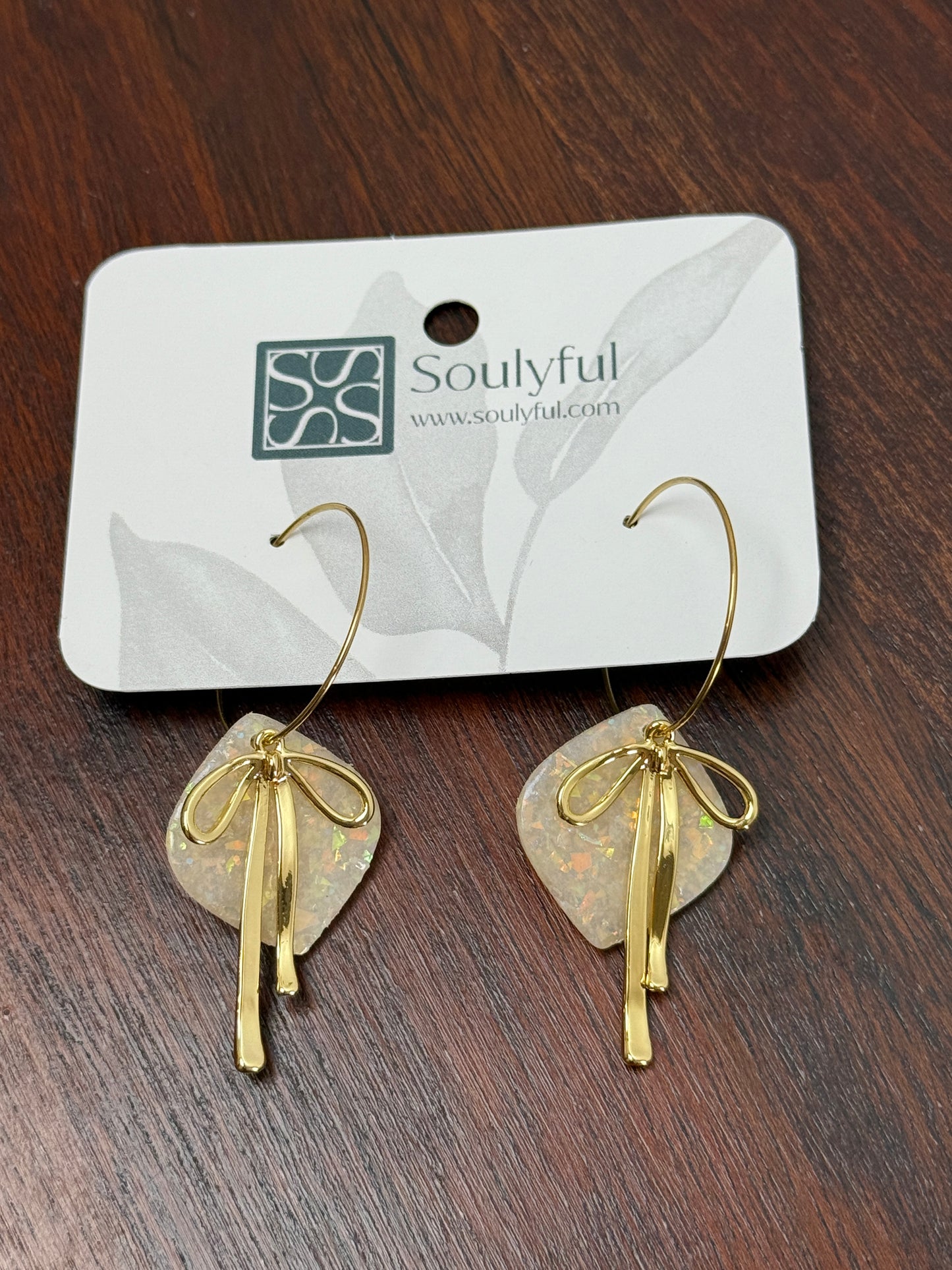 Creolen "Rainbow Golden Bow"