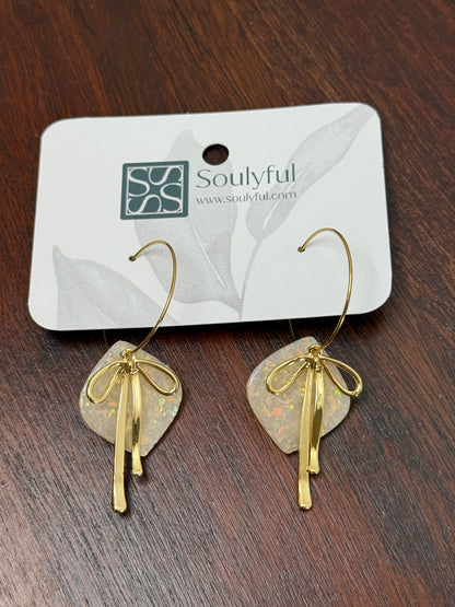 Creolen "Rainbow Golden Bow"