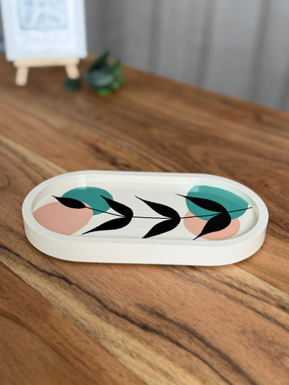 Oval Tray "Botanica"