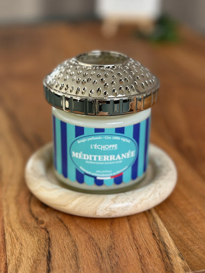 Duftkerze "Mediterran" aus 100% Sojawachs - Made in Frankreich