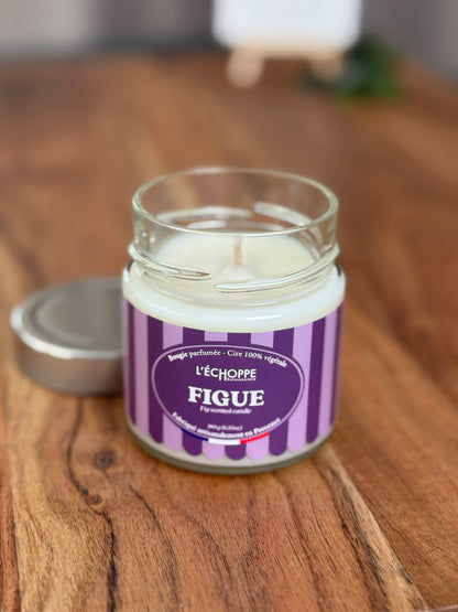 Duftkerze "Feige" aus 100% Sojawachs - Made in Frankreich