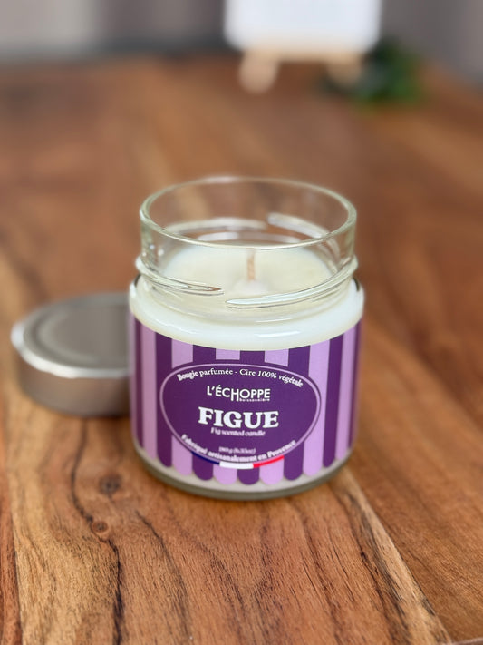 Duftkerze "Feige" aus 100% Sojawachs - Made in Frankreich